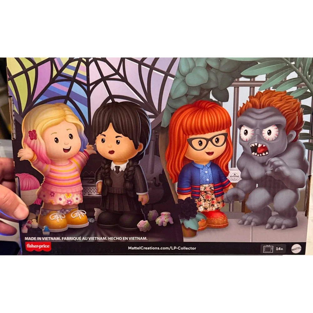 Fisher-Price Little People Collector Wednesday Figures Set‎ New Netflix Addams